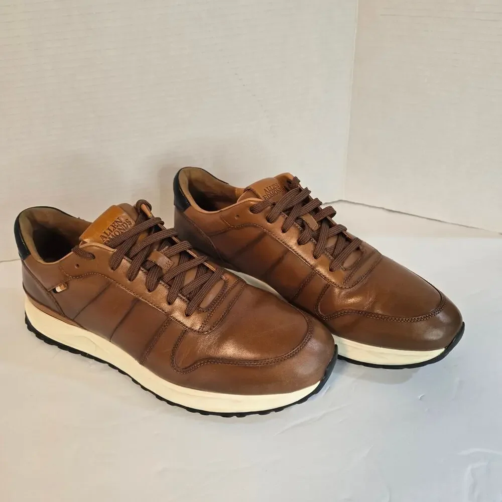 ALLEN EDMONDS LAWSON LACE UP SNEAKERS, SIZE 11 - Picture 2 of 10